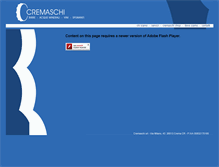 Tablet Screenshot of cremaschi-bevande.it